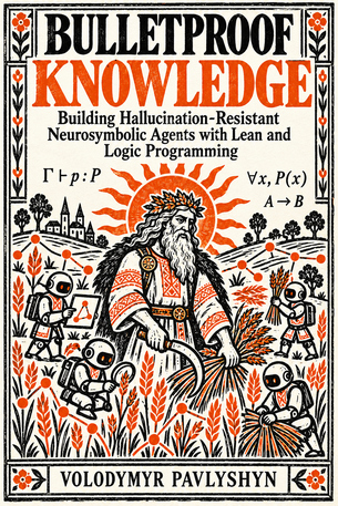 Bulletproof Knowledge book cover by Volodymyr Pavlyshyn